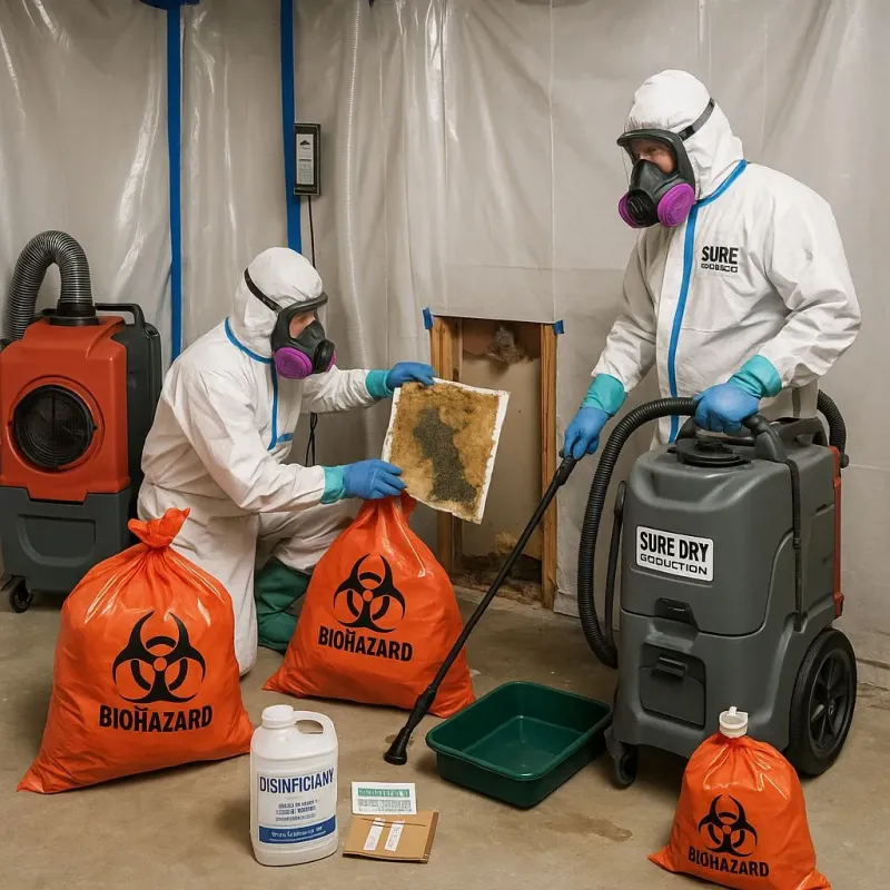 Contaminated Water Handling Protocols process in Mullen, NE